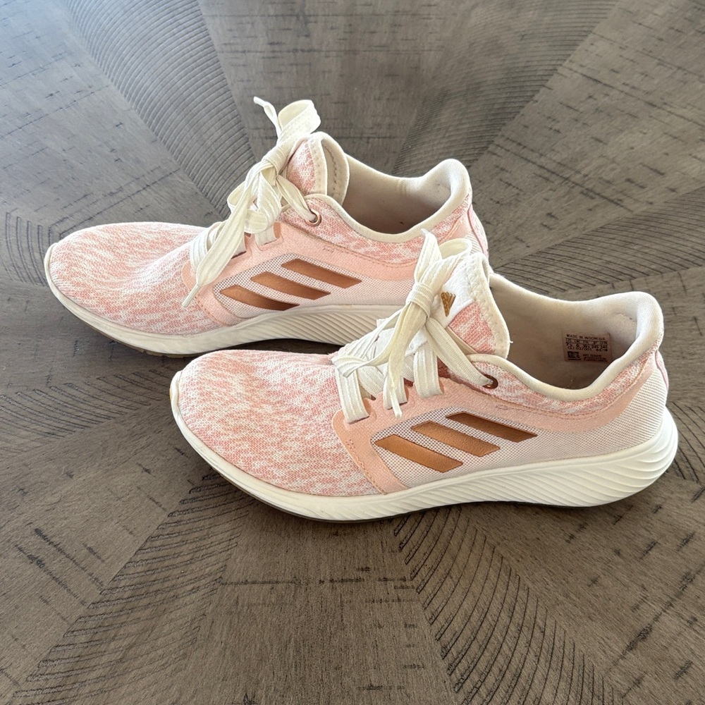 adidas Women's Blush and Beige Sneakers